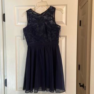 Navy Homecoming or Semi-formal Dress